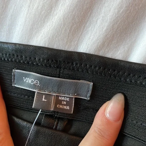 Vince stretch leather leggings - never worn! - Picture 3 of 7
